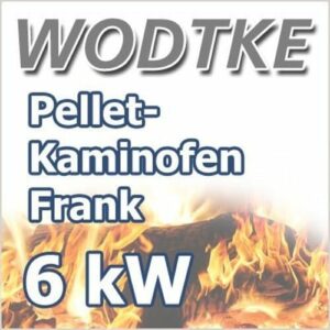 Wodtke Pelletofen Frank air+ 6 kW schwarz Art.Nr. 055 402 zu Discountpreisen