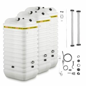 4500 Liter Rotex Öltank / Heizöltank 3 x 1500 L doppelwandig variosafe Komplettset zu Discountpreisen