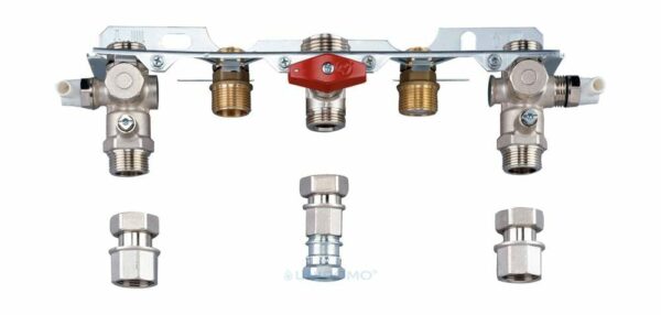 Bosch Montageanschlussplatte Nr. 993 Aufputz für Gas Brennwert Cerapur(-Eco)