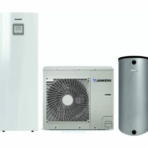 Bosch Wärmepumpen-Systempaket JUPA SAS42 Split-Wärmepumpe SAS 8-2 ASM + BH 120-5 zu Discountpreisen