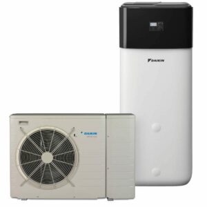 Daikin Luft-Wasser-Wärmepumpe Altherma M ECH2O 5 / 7 kW und 300 / 500 Liter Speicher zu Discountpreisen