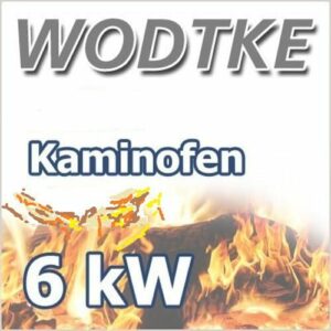 Wodtke Holiday Kaminofen 6 kW Raumluftunabhängig black / nouga 086301 zu Discountpreisen