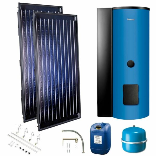 Buderus Solaranlage S70 b Topas SMS290-B 2x SKN -AD 4,74 m²