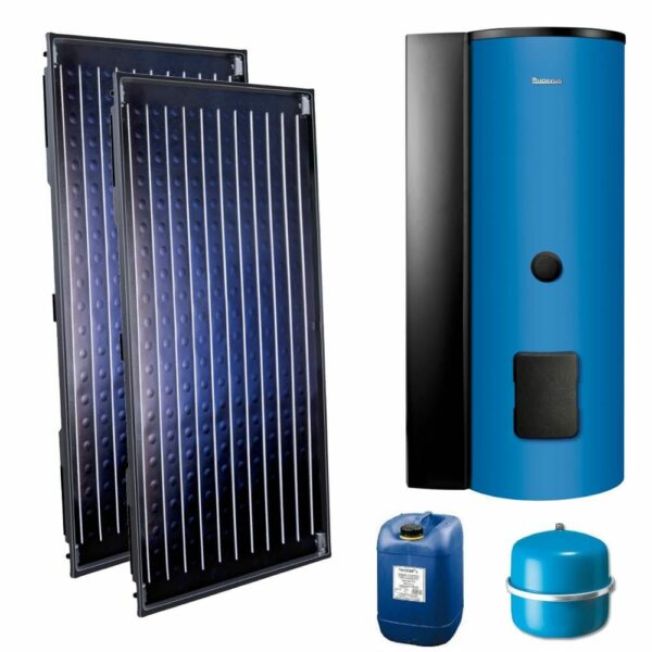 Buderus Solaranlage S70 b Topas SMS290-B 2x SKN -oM 4,74 m²