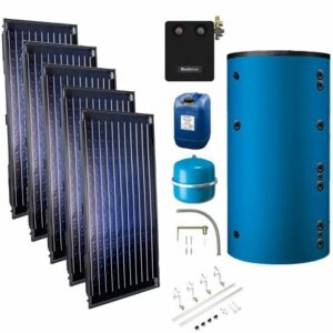Buderus Solaranlage S76 b Topas 5x SKN -AD SM200 zu Discountpreisen