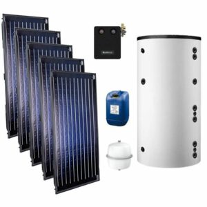 Buderus Solaranlage Heizungsunterstützung S76 w Topas 5x SKN -oM zu Discountpreisen
