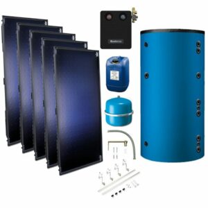 Buderus Logaplus-Paket S92 blau 5 x SKT1.0-AD HS750-B SM200 12,75m2 zu Discountpreisen