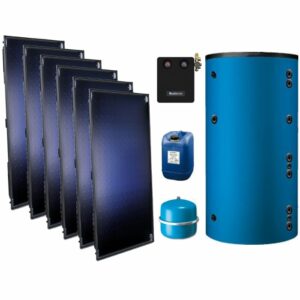 Buderus Logaplus-Paket S92 blau 6 x SKT1.0-oM HS1000-B SM200 15,3m2 zu Discountpreisen