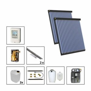 Solarbayer CPC NERO Solarpaket 2 – B Fläche m2: Brutto 6,52 / Apertur 5,66 zu Discountpreisen