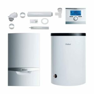 Vaillant Paket 1.167 ecoTEC plus VC 146/5 LL VRC 700/6 VIH R120 Luft-/Abgas starr zu Discountpreisen