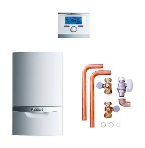 Vaillant Paket ecoTEC plus VC 146/5 206/5 266/5, VRC 700, Anschlusszubehör