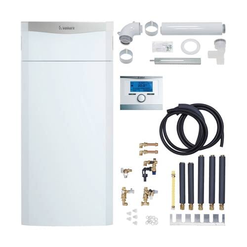 Vaillant Paket 1.398/5 ecoCOMPACT VSC146/4-5 E VRC 700/6 Konsole Luft/Abgas Flex