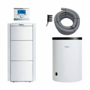 Vaillant Paket 2.40/3 ecoVIT exclusiv VKK 226/4 E VRC 700/6 VIH R150 Abgas zu Discountpreisen