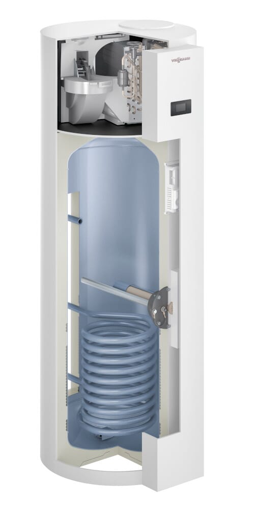 Viessmann Trinkwasser-Wärmepumpe Vitocal 060-A mit Wärmetauscher