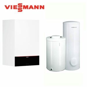 Viessmann Paket Vitodens 200-W 11 / 19 / 25 oder 32 kW Umlauf mit 120-300L Speicher zu Discountpreisen