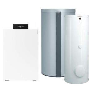 Viessmann Paket mit Sole/Wasser Wärmepumpe Vitocal 200-G BWC 201.B und Pufferspeicher 400 Liter zu Discountpreisen